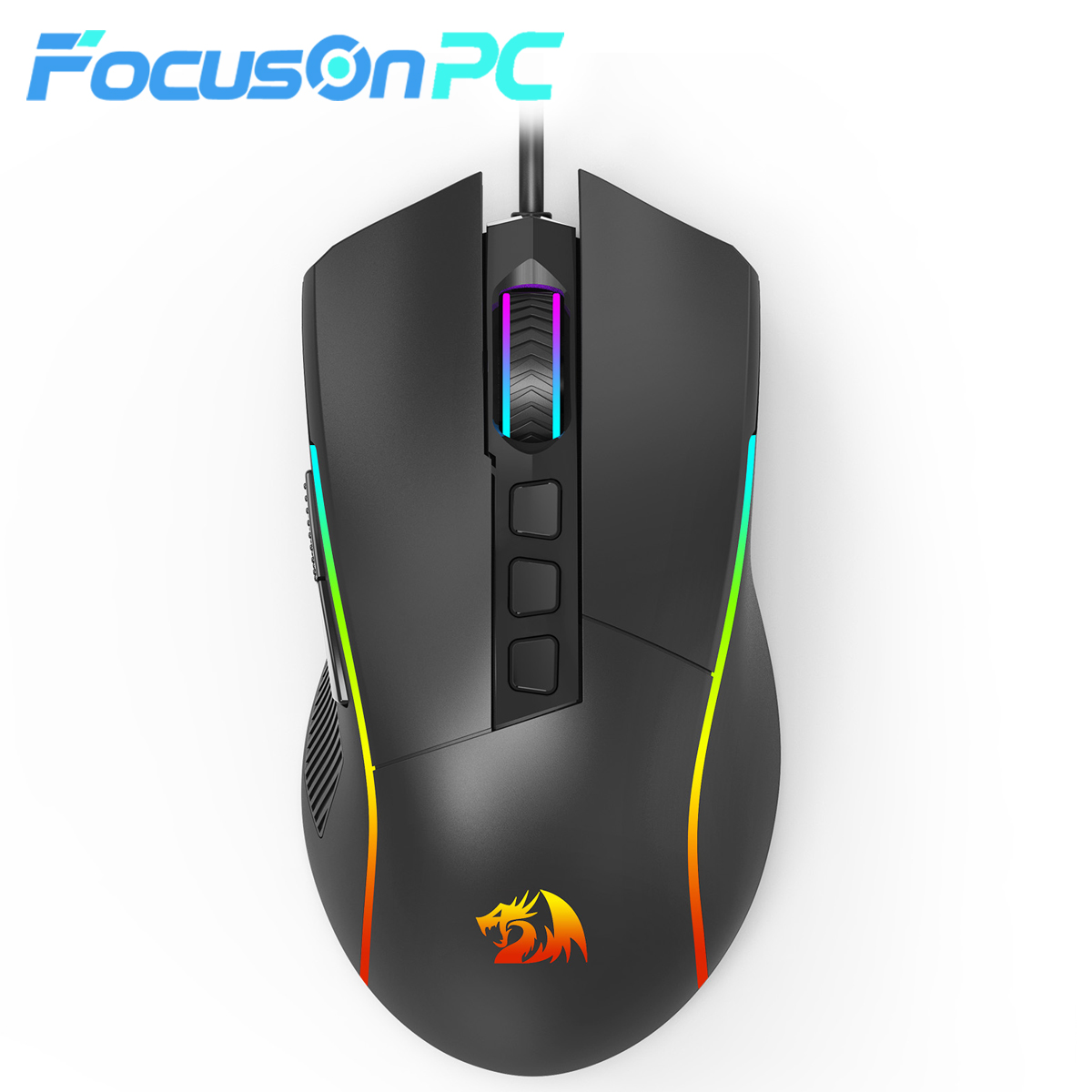 Pc Gaming Jumbo - FocusOnPC X11 RGB Gaming Mouse, Wired