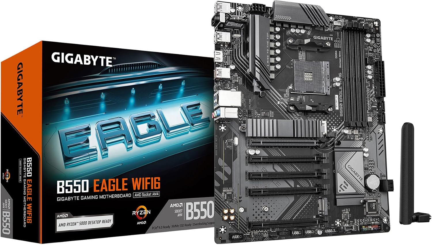 Pc Gaming Usa - B550 Eagle WIFI6 AMD AM4 ATX