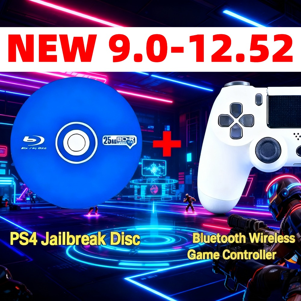 Pc Gaming Emulator - Wireless Game Controller for PS4 Slim
