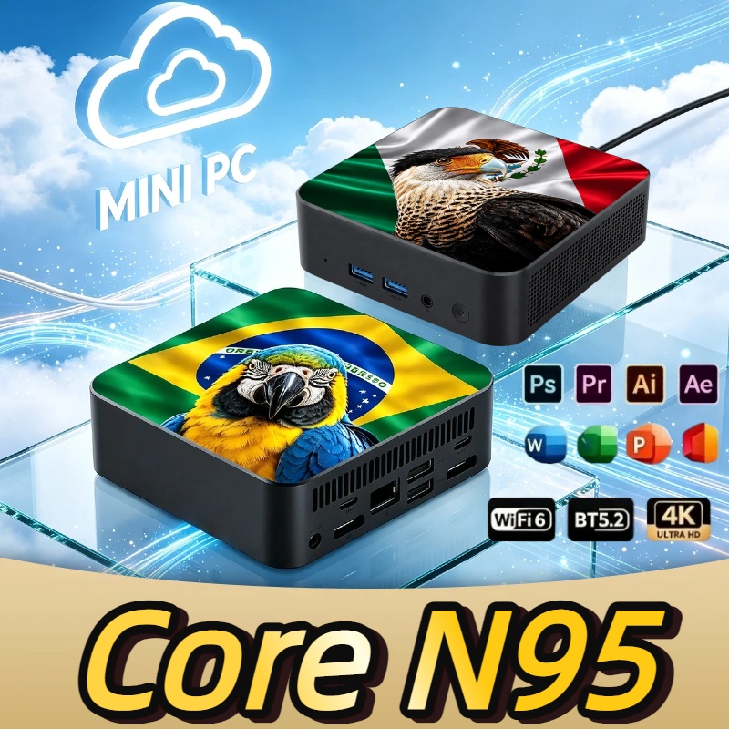 Pc Gaming Usa - New 2026 Mexico Brazil Flag HighPerformance