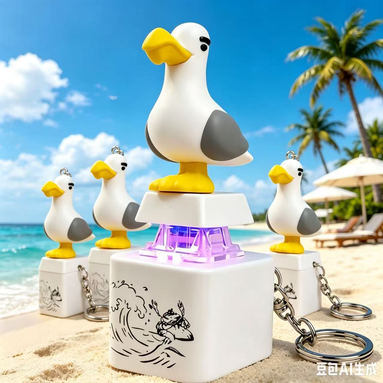 Sound Card Usb - 2007Seagull Mine Keychain, USB Clicky Keyboard