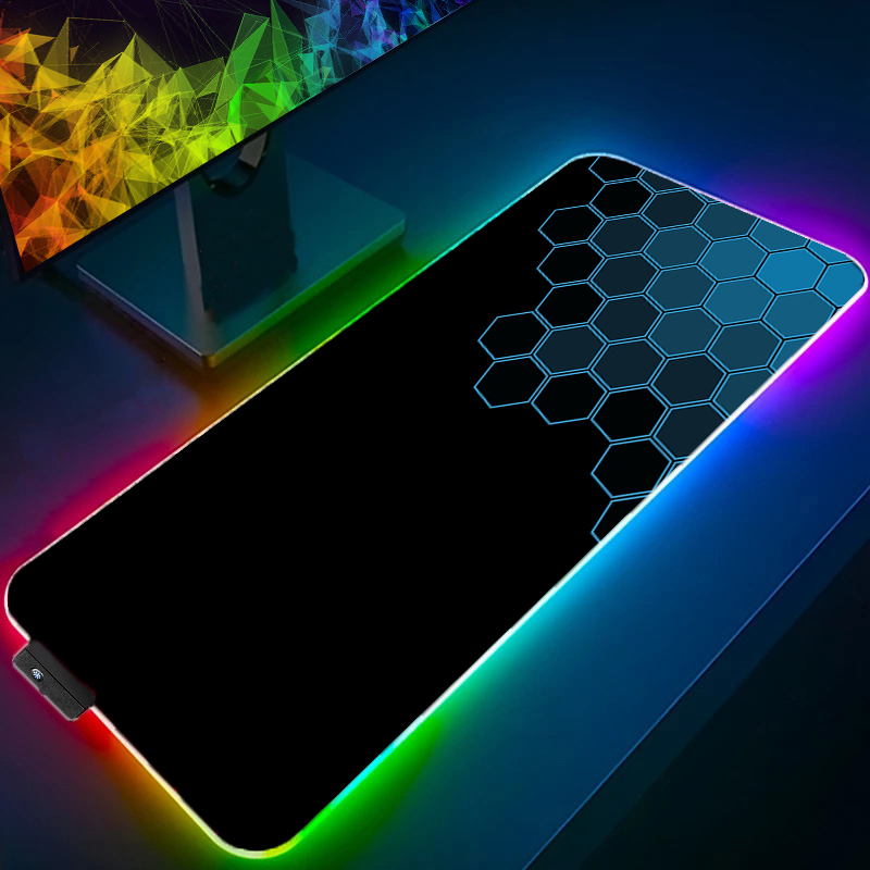 LED Light RGB Mouse Pad PC Com - Pc Gaming Dragon review and price
