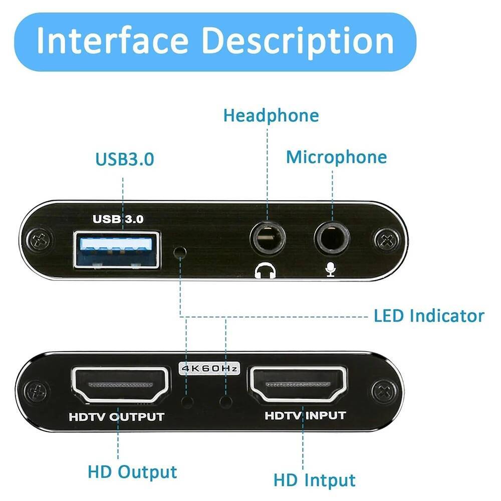 4K HDMI-Compatible to USB 3.0  - Sound Card Usb review and price