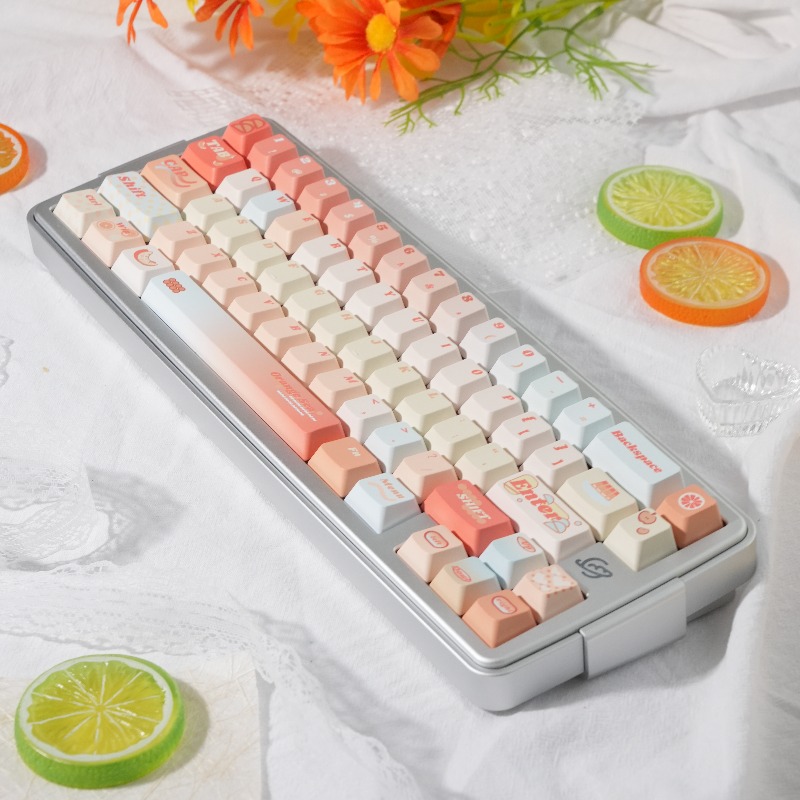 Orange Sea Theme Keycaps Set C - Pc Gaming Orange review and price