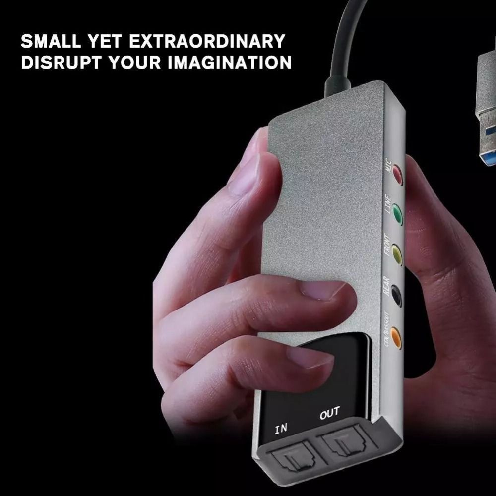 New USB Sound Card 7.1 5.1 Cha - Sound Card Usb review and price