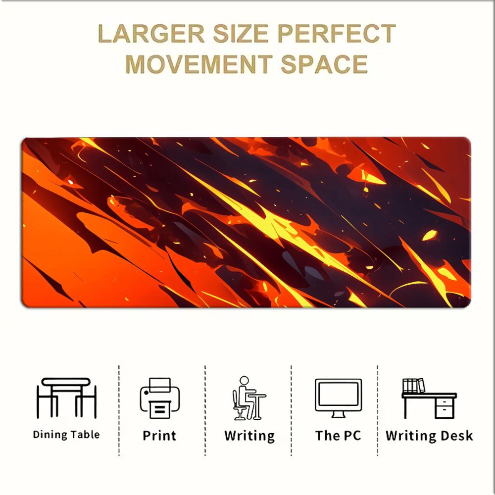 Orange Flame Lava Large Extend - Pc Gaming Orange review and price