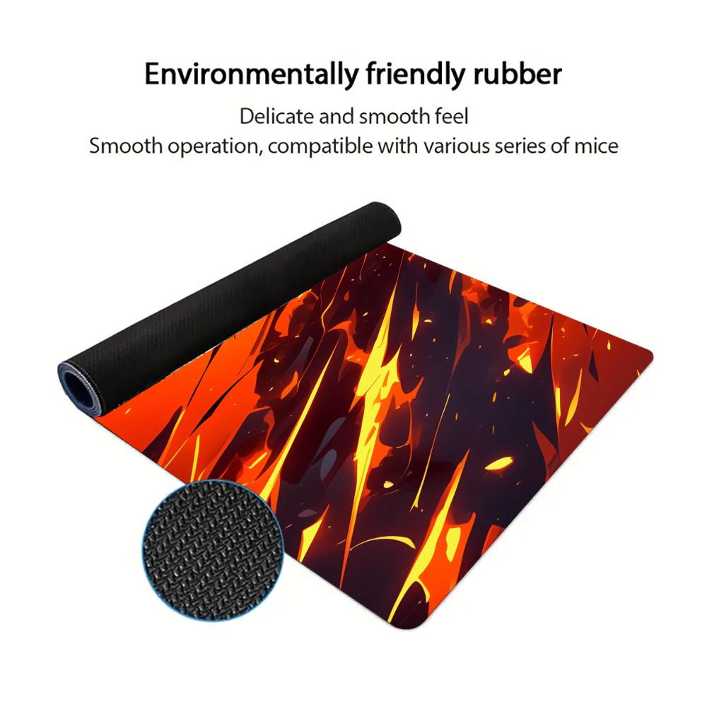 Orange Flame Lava Large Extend - Pc Gaming Orange review and price
