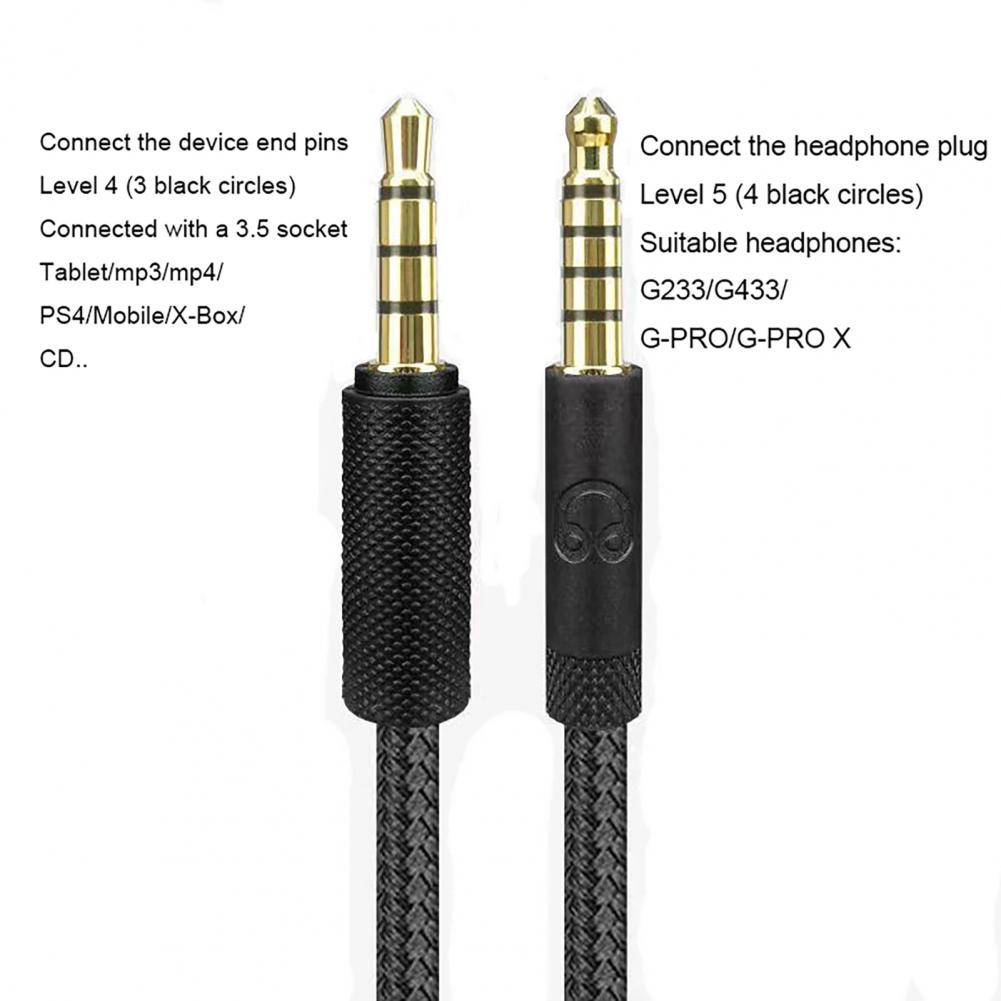 Headphone Audio Cable 2m Headp - Pc Gaming Apple review and price