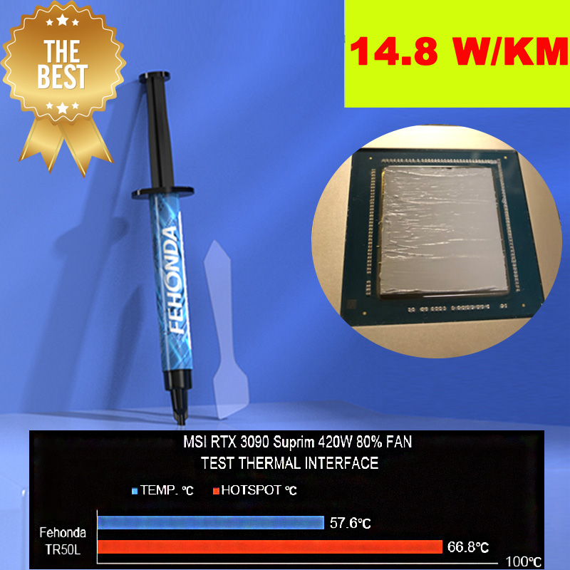 Hot Selling 14.8W/Mk 4g 8g 12g - Thermal Paste review and price