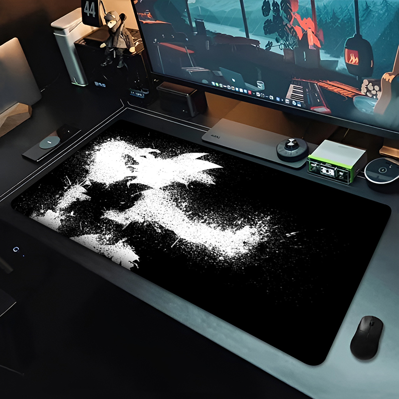 DBZ Black Anime Mouse Pad Drag - Pc Gaming Upgrades review and price