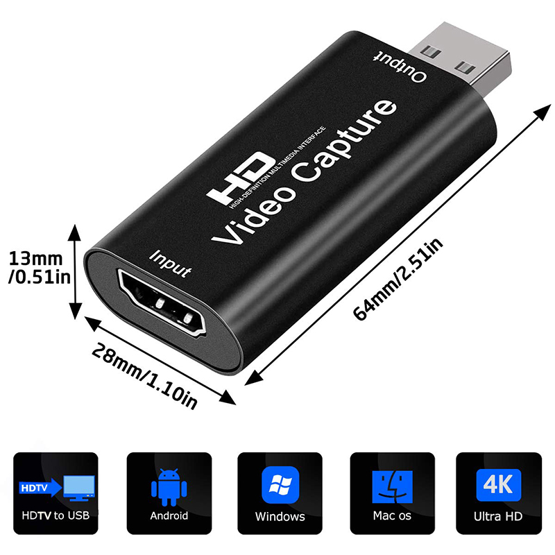 USB 2.0 Video Capture Card HD  - Sound Card Usb review and price