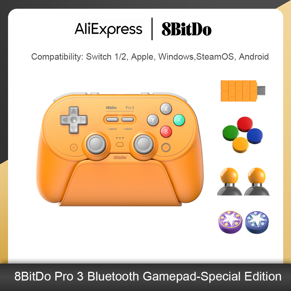 8BitDo Pro 3 Bluetooth Gaming  - Pc Gaming Apple review and price