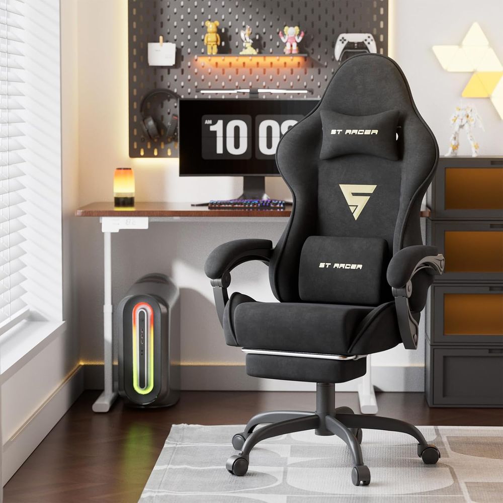 Velvet abric Ergonomic Gaming  - Pc Gaming Usa review and price