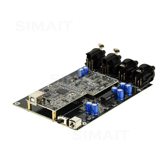USB ASIO Audio Interface XMOS  - Sound Card Usb review and price