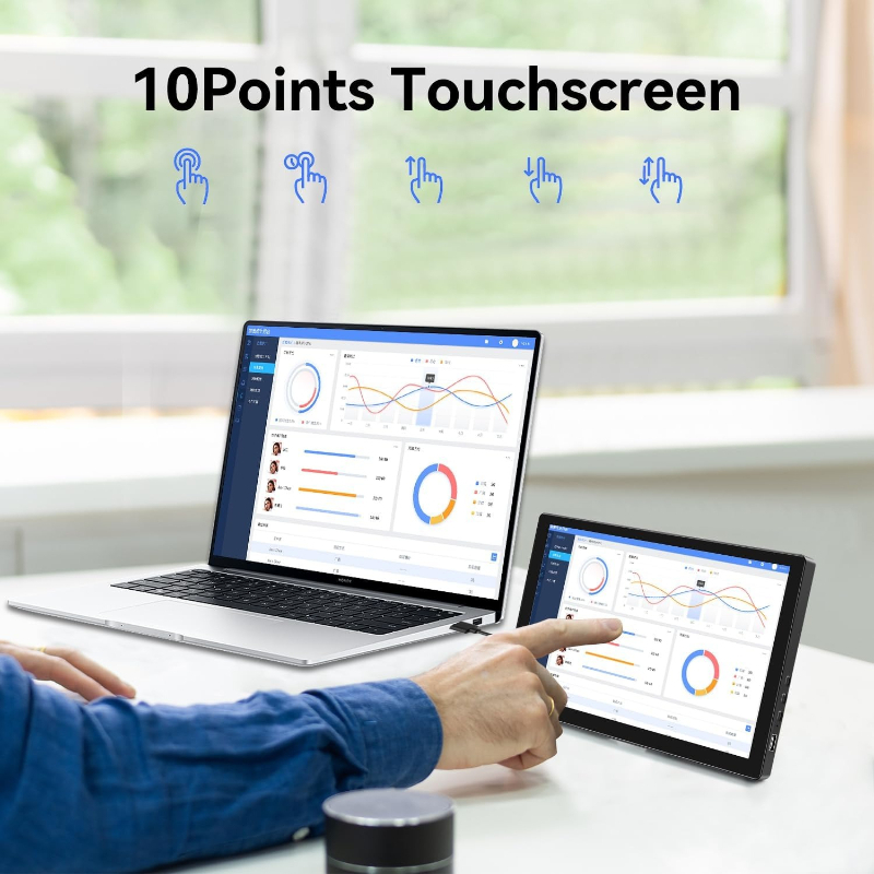 Small Touchscreen Monitor 10.1 - Pc Gaming On Android review and price
