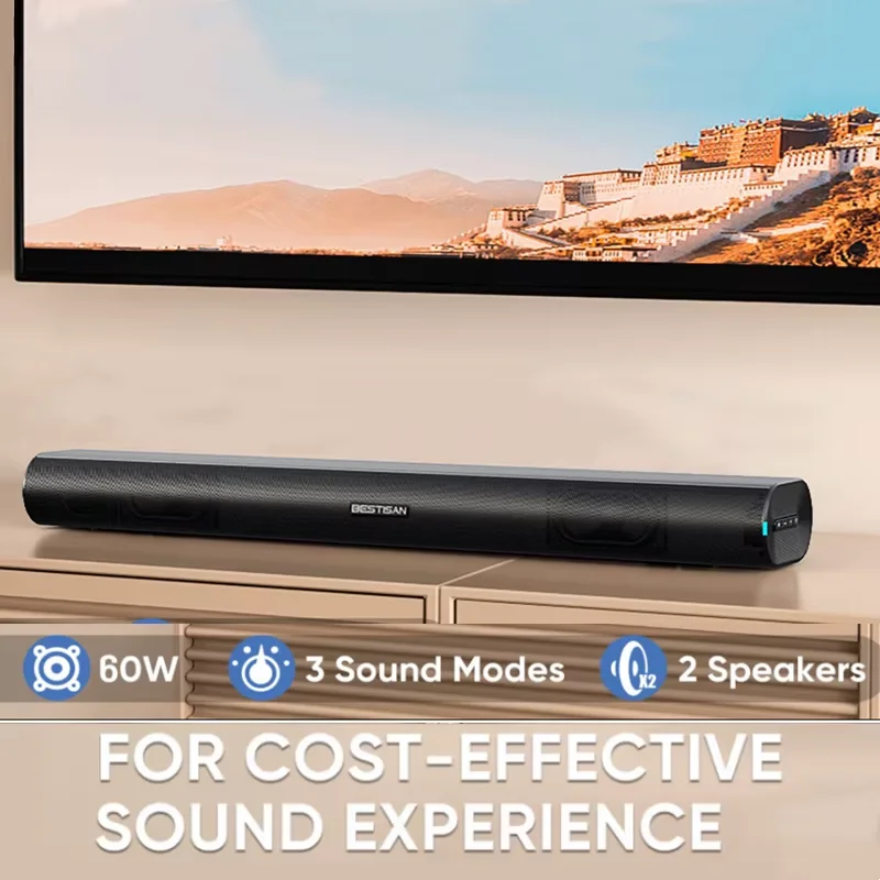 60W Sound Bars for TV Audio wi - Pc Gaming Apple review and price