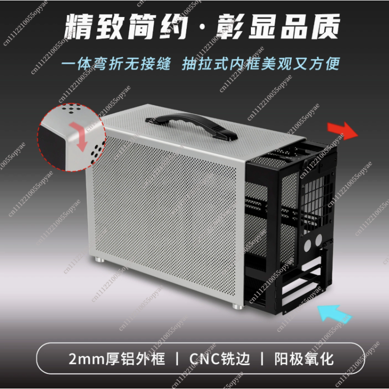 D3 Aluminum Mini PC Case 280 W - Atx Power Supply review and price