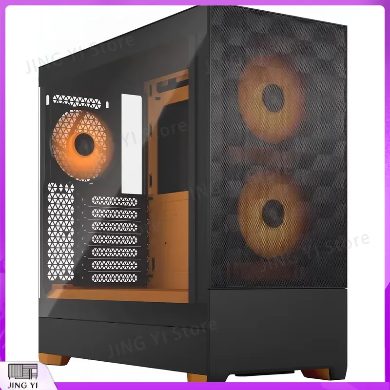 ATX Mid Tower PC Case Tempered - Pc Gaming Aquarium review and price