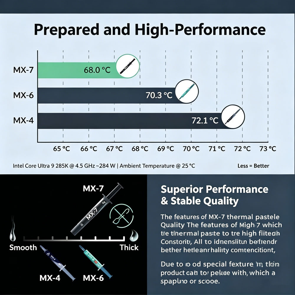 ARCTIC MX-7 4G 8G 2G Ultimate  - Thermal Paste review and price