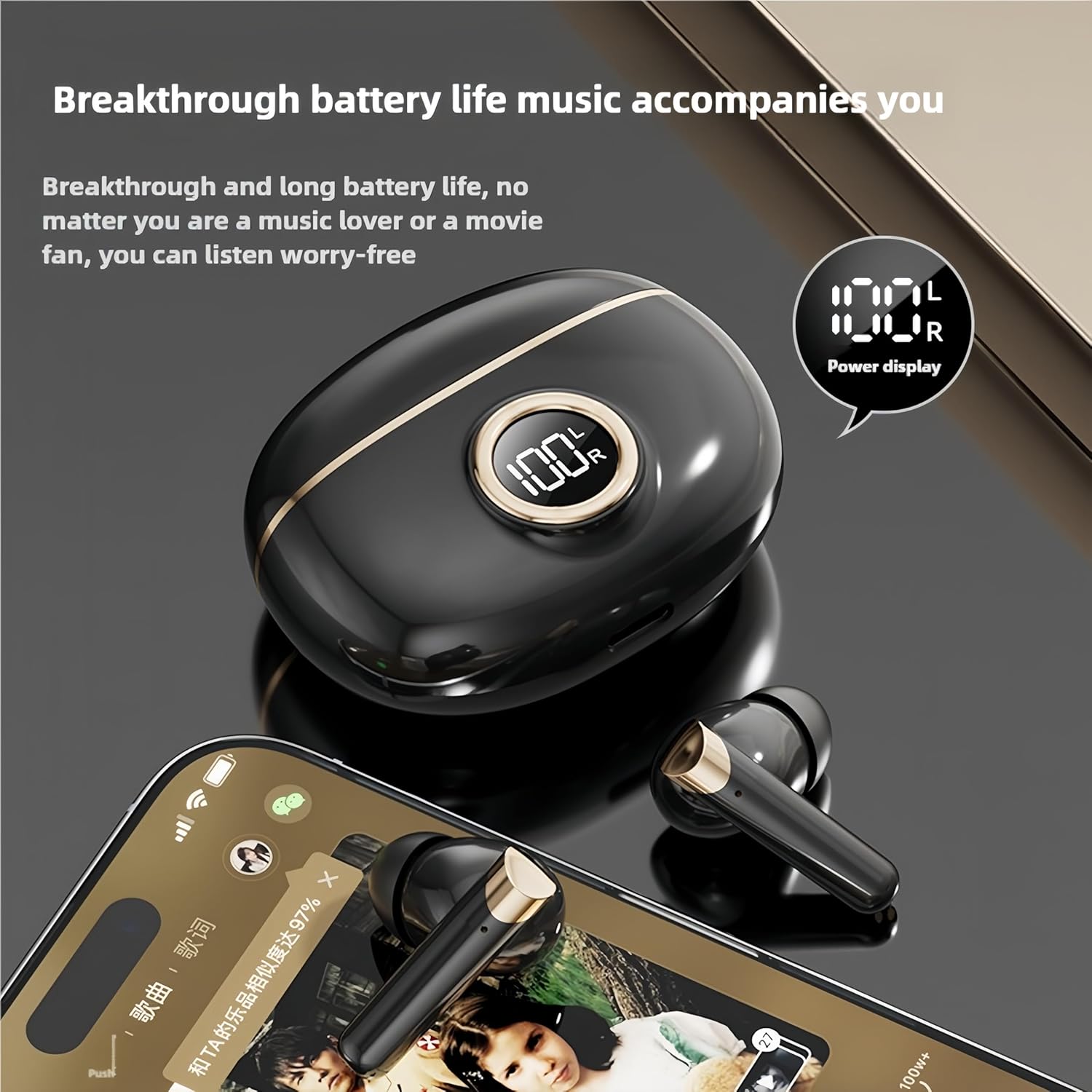 In-ear TWS Bluetooth 5.4 earph - Pc Gaming Apple review and price