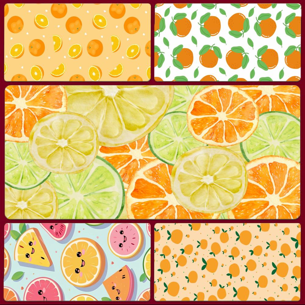 fruit fresh O-Orange Mouse Pad - Pc Gaming Orange review and price