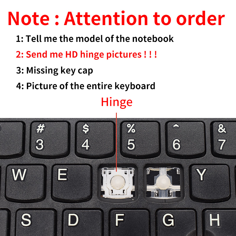 Replacement Key Cap Hinge For  - Pc Gaming Apple review and price