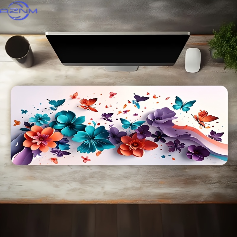 1pc Large Gaming Desk Mat Comp - Pc Gaming Orange review and price
