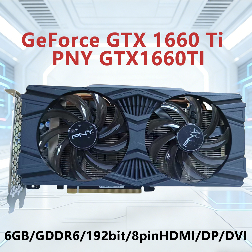 GTX 1660 Ti 6GB GPU PNY GTX 16 - Pc Gaming Gtx 1660 review and price