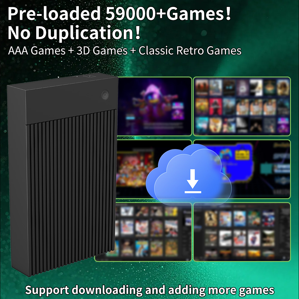 Hyper Base MIX 4T Retro HDD 59 - Pc Gaming Emulator review and price