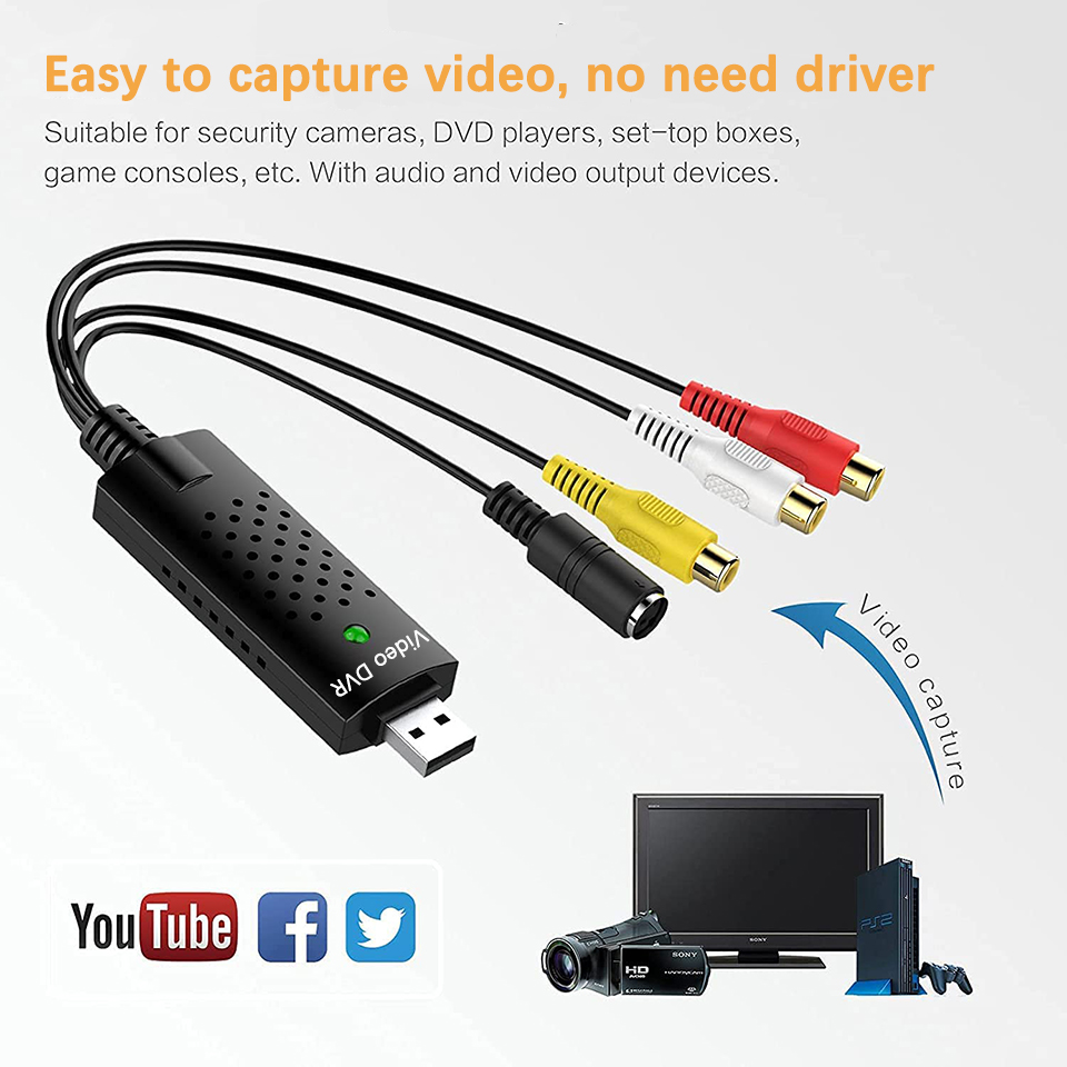 USB Video Capture Card Easy Ca - Sound Card Usb review and price