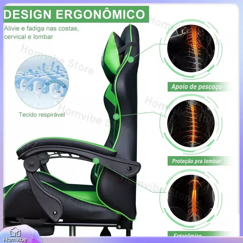High-Back Ergonomic Gaming Cha - Pc Gaming Usa review and price